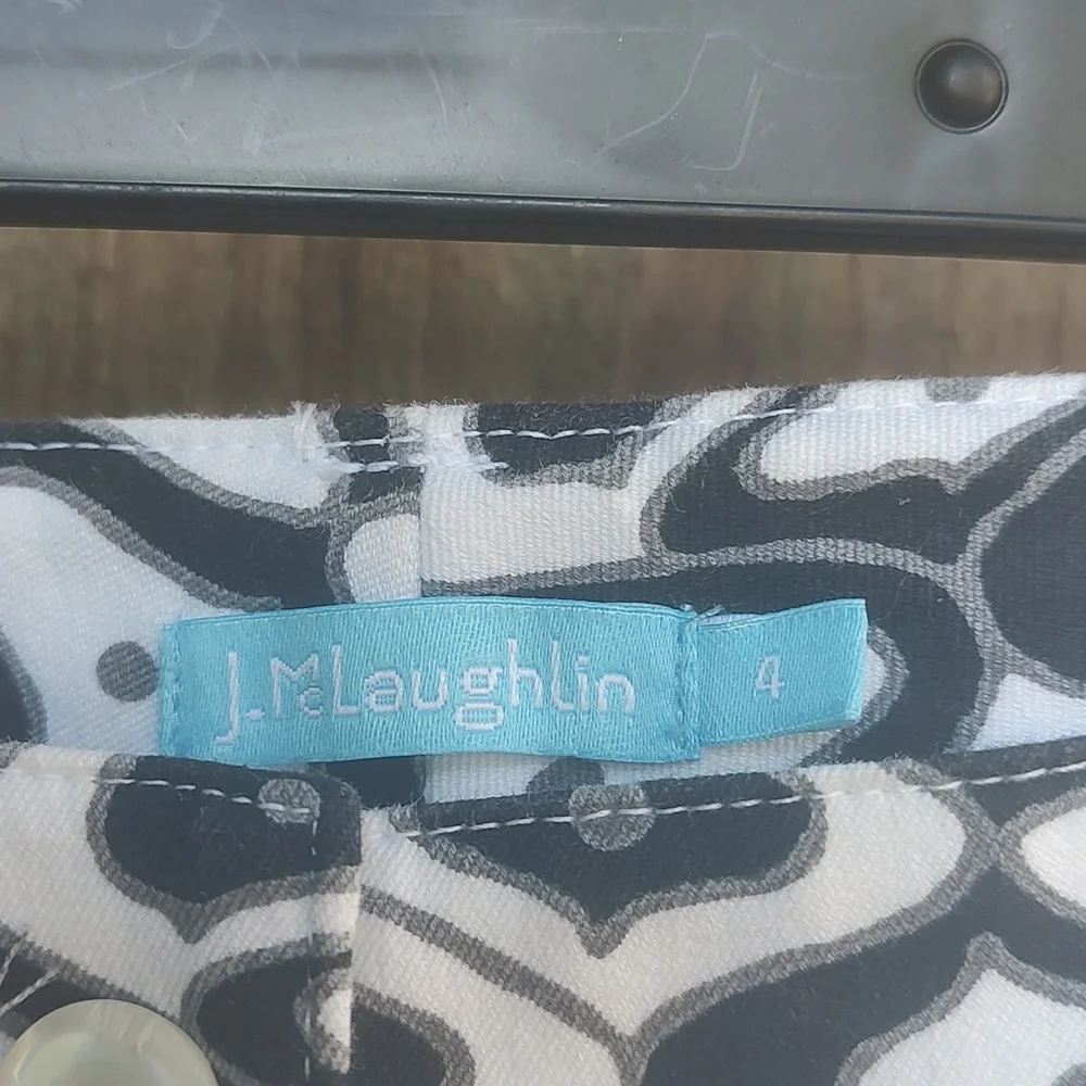 J. McLaughlin Retro Straight Leg Pants - Picture 4 of 9